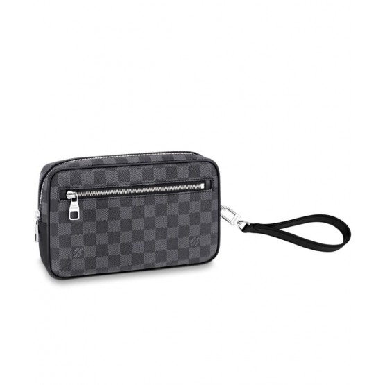 Louis Vuitton Kasai Clutch N41664 Black