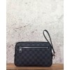 Louis Vuitton Kasai Clutch N41664 Black