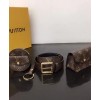 Louis Vuitton Daily Multi Pocket 30mm Belt M0236Y Brown