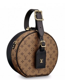 Louis Vuitton Petite Boite Chapeau M43510 Apricot