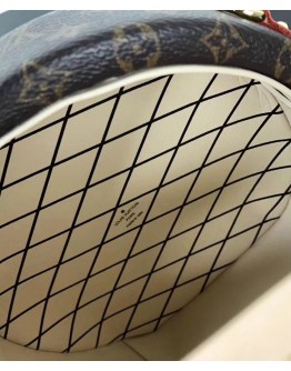 Louis Vuitton Petite Boite Chapeau M43514 Brown