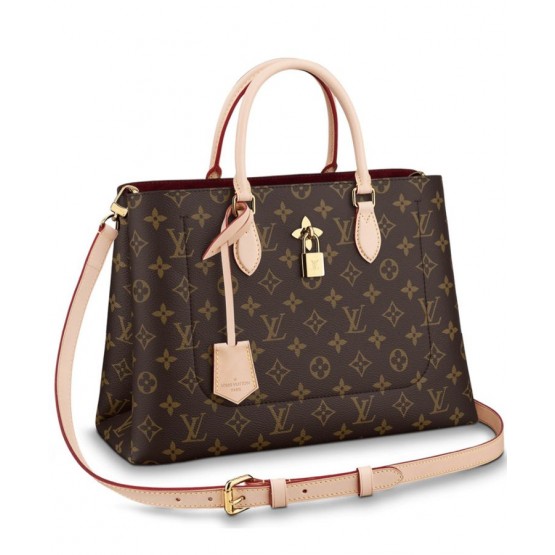 Louis Vuitton Flower Tote M43551 Brown