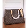 Louis Vuitton Flower Tote M43551 Brown