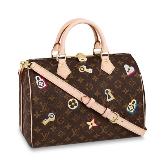 Louis Vuitton Speedy Bandouliere 30 M44365 Brown