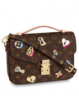 Louis Vuitton Pochette Metis M44366 Brown