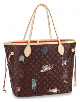 Louis Vuitton Neverfull MM M44441 Brown