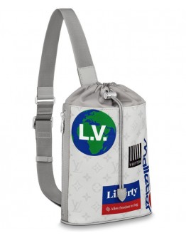 Louis Vuitton Chalk Sling Bag M44625 M44629