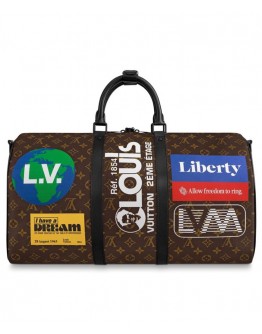 Louis Vuitton Keepall Bandouliere 50 M44642 Brown