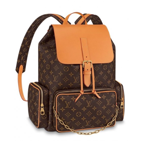 Louis Vuitton Backpack Trio M44658 Brown