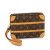 Louis Vuitton Soft Trunk Pouch M44779 Brown