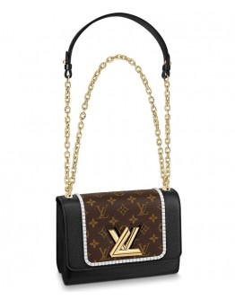 Louis Vuitton Twist MM M44837 Black