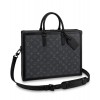 Louis Vuitton Soft Trunk Briefcase M44952 Black