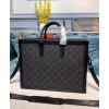 Louis Vuitton Soft Trunk Briefcase M44952 Black