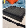Louis Vuitton Soft Trunk Briefcase M44952 Black