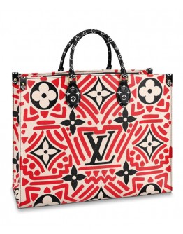 Louis Vuitton LV Crafty Onthego GM Tote Bag M45358 Red