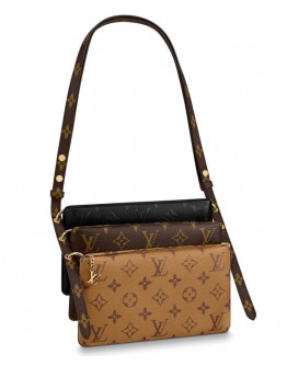 Louis Vuitton Pouchette LV3 M45412 Brown