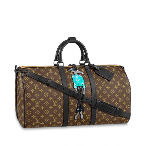 Louis Vuitton Keepall Bandouliere 50 M45616 Brown