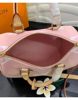 Louis Vuitton Speedy Bandouliere 25 M45722 Pink