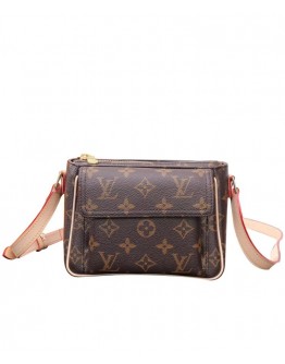 Louis Vuitton Monogram Viva Cite PM Shoulder Bag M51165 Brown
