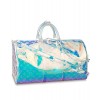 Louis Vuitton Keepall Bandouliere 50 M53271 White