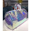 Louis Vuitton Keepall Bandouliere 50 M53271 White