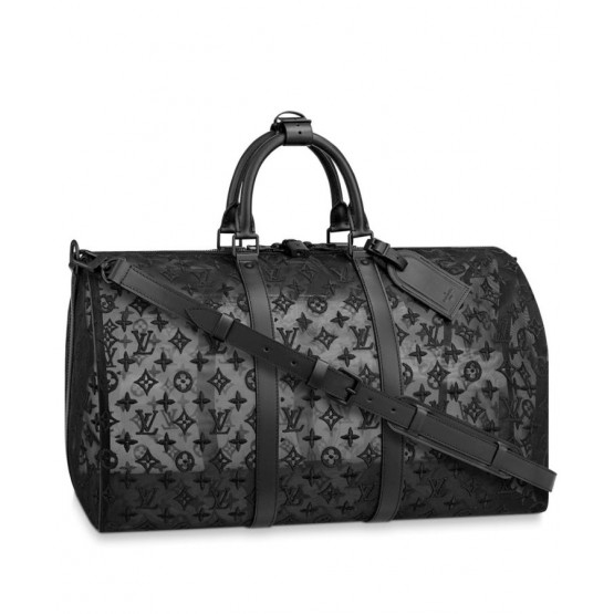 Louis Vuitton Keepall Bandouliere 50 M53971 Black