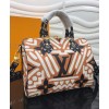 Louis Vuitton LV Crafty Speedy Bandouliere 25 M56588 Light Coffee