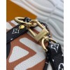 Louis Vuitton LV Crafty Speedy Bandouliere 25 M56588 Light Coffee
