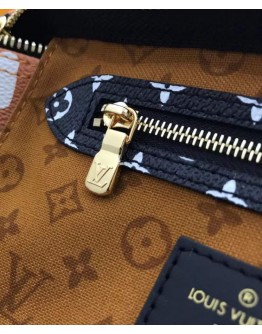 Louis Vuitton LV Crafty Speedy Bandouliere 25 M56588 Light Coffee