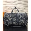 Louis Vuitton Keepall Bandouliere 50 M57285 Dark Blue