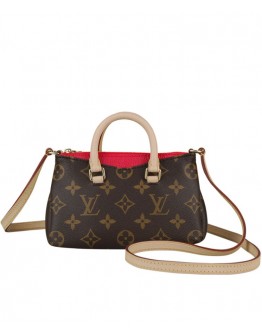 Louis Vuitton Nano Pallas M61254 Red