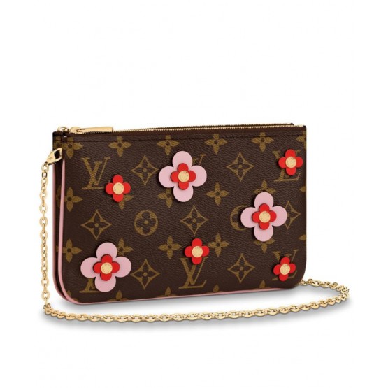 Louis Vuitton Pochette Double Zip M63905 Red