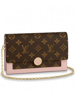 Louis Vuitton Flore Chain Wallet M67404 M67405