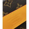 Louis Vuitton S Lock Belt Pouch MM M68549 Brown