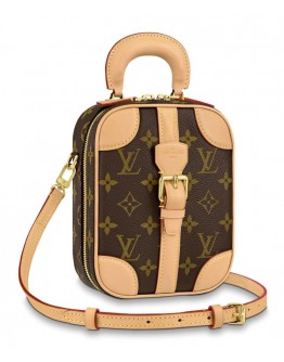 Louis Vuitton Mini Luggage Vertical Brown M68623