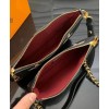Louis Vuitton Multi Pochette Aessoires M45777 Black