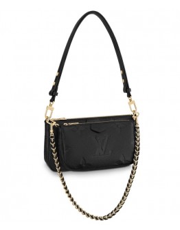 Louis Vuitton Multi Pochette Aessoires M80399 Black