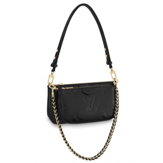 Louis Vuitton Multi Pochette Aessoires M80399 Black