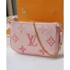 Louis Vuitton Mini Pochette Aessoires M80501 Pink