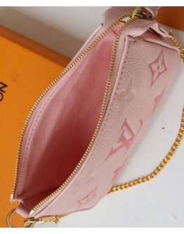 Louis Vuitton Mini Pochette Aessoires M80501 Pink