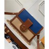 Louis Vuitton Dauphine MM M55071 Blue