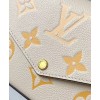 Louis Vuitton Felicie Pochette M80498 Cream