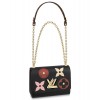 Louis Vuitton Twist MM M57057 Black