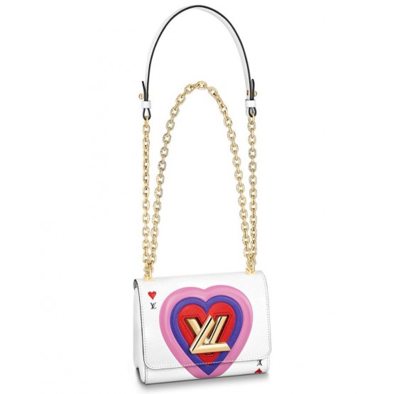Louis Vuitton Game On Twist Pm Chain Bag M57460 White