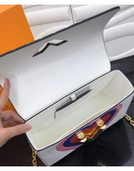 Louis Vuitton Game On Twist Pm Chain Bag M57460 White