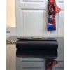 Louis Vuitton Twist Chain Wallet M63987 Black