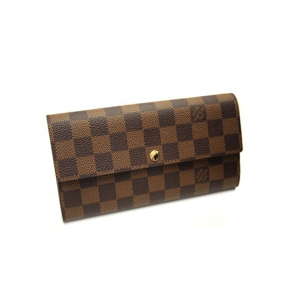 Louis Vuitton Sarah Wallet N61734 Brown