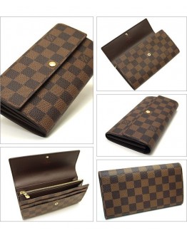Louis Vuitton Sarah Wallet N61734 Brown