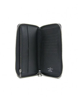 Louis Vuitton Damier Wallet N63095 Black