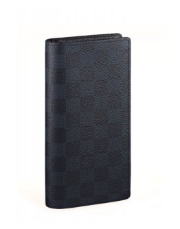 Louis Vuitton Damier Wallet N63212 Black